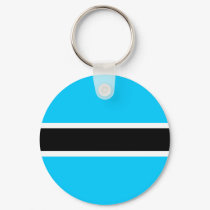 Botswana Flag keychains
