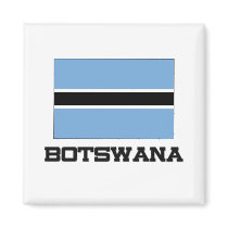 Botswana Flag magnets
