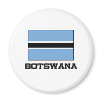 Botswana Flag magnets