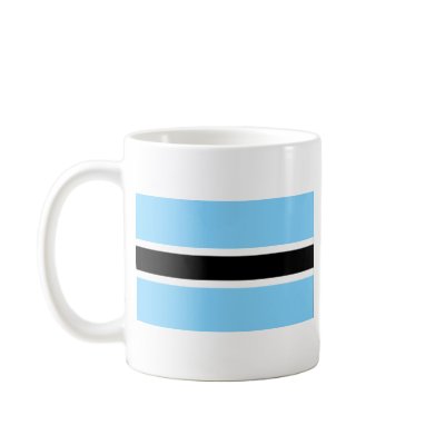Botswana Flag Coffee Mug by CulturalPerspective3