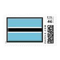Botswana Flag postage