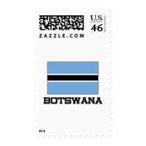 Botswana Flag postage