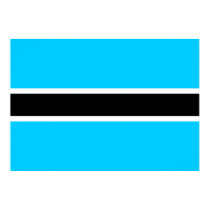 Botswana Flag posters