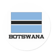 Botswana Flag stickers by tshirtshirts Botswana Flag stickers