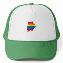BOTSWANA GAY PRIDE TRUCKER HAT