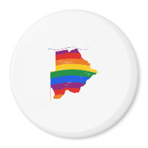 BOTSWANA GAY PRIDE REFRIGERATOR MAGNETS
