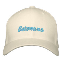 Botswana Hat embroidered hats