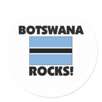 Botswana Rocks stickers by flagshirt Botswana Rocks stickers