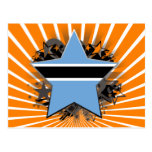 Botswana Star Postcard