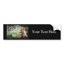 Botticelli - Birth of Venus Bumper Sticker