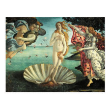 Botticelli - Birth of Venus Post Card