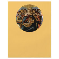 Botticelli Madonna and Child Remastered flyers by MasterPieceMuseum Botticelli Madonna and Child Remastered flyers