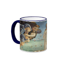 Botticelli's Birth of Venus mugs
