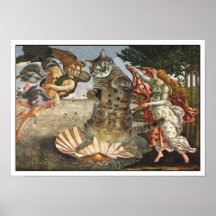 Botticelli's cat print
