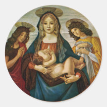 Botticelli's Madonna And Child Sticker