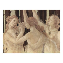 Botticelli's Three Graces Postcard