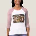 Botticelli's Venus Undone t-shirts