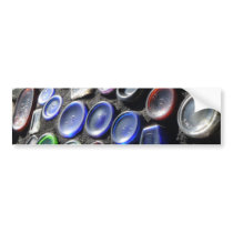 Bottle Art "Upcycled" bottles Photography Bumper Stickers