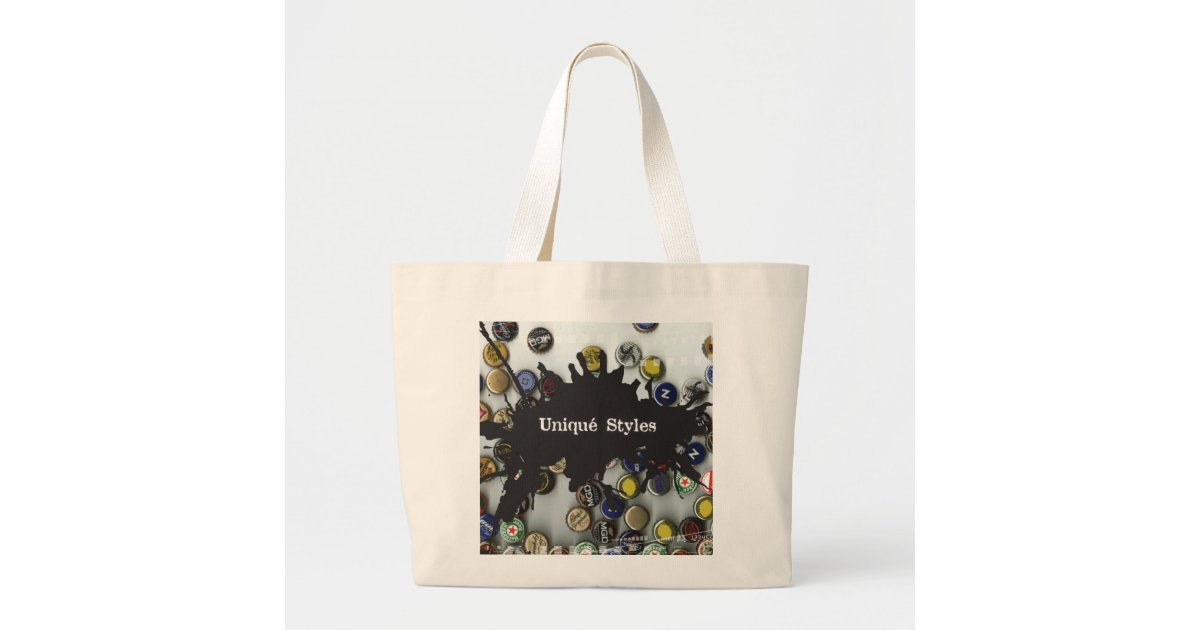 Bottle CAP Bag Zazzle