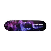 Bottle effect skateboard.