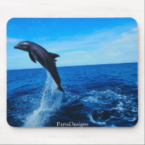 Bottle nose dolphin mousepads