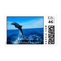Bottle nose dolphin postage