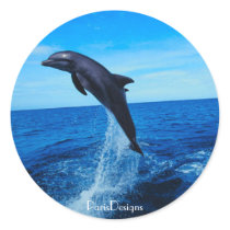 Bottle nose dolphin stickers by ParisDesigns Bottle nose dolphin stickers