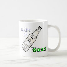 Bottle of Boos Coffee Mugs