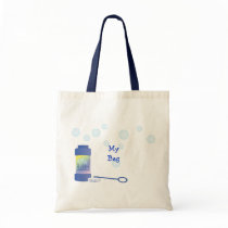 Bottle of Bubbles Tote Bags