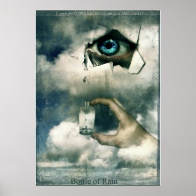 Favorite Surreal Posters - Bottle of Rain Posters