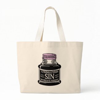 Bottle of Sin bag bag