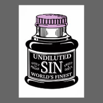 Bottle of Sin poster posters