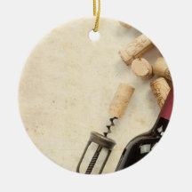 Bottle of Wine Ornament