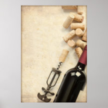 Bottle of Wine Posters