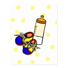 Bottle & Shoes Post Card