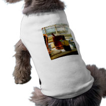 Bottle with Mortar and Pestle pet clothing by SusanSavad Bottle with Mortar and Pestle pet clothing