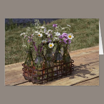 Bottled Flowers cards