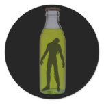 Bottled Zombie stickers