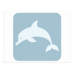 Bottlenose Dolphin Icon Postcards