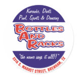 Bottles And Racks Sticker