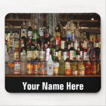 Bottles of Liquor mousepads