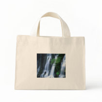 Bottom ofTriple waterfall On A Stripped Canvas Bag by design_girl Bottom ofTriple waterfall On A Stripped Canvas Bag