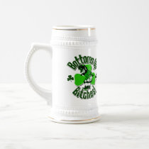 Bottoms Up Bitches Irish Humor Coffee Mug