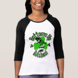 Bottoms Up Bitches Irish Humor Tshirts