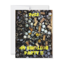 Bottoms Up Party Invitation