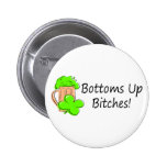 Bottoms Up Pinback Button