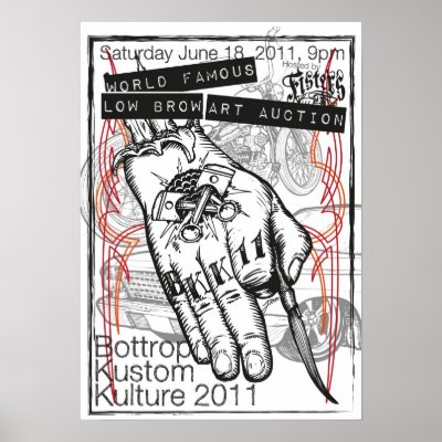 Bottrop Art Auction 2011 Poster by jesperbram