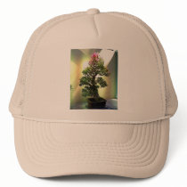 Bougainvillea Bonsai Tree Mesh Hat
