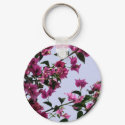 Bougainvillea Branch Keychain keychain