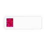 Bougainvillea Custom Return Address Label
